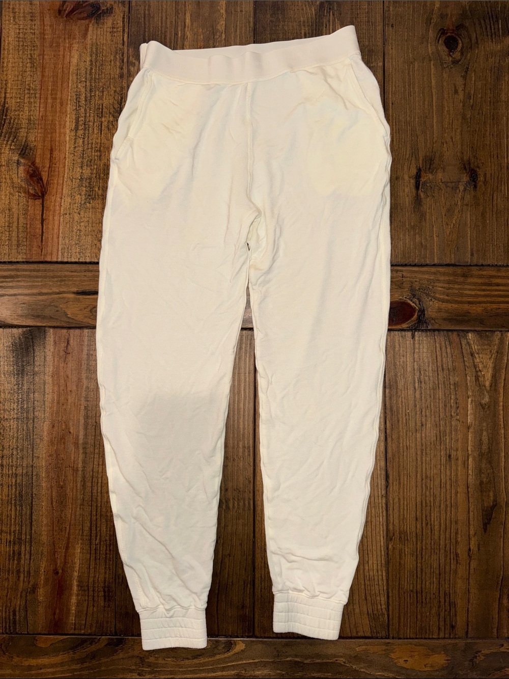 Rag & Bone Cream Jogger Sweatpants